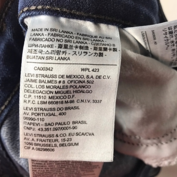 LEVIS • Skinny Stretch Jeans • Size 25 - Picture 4 of 6